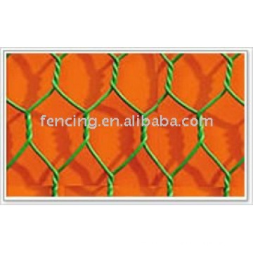 malha de arame hexagonal de pvc